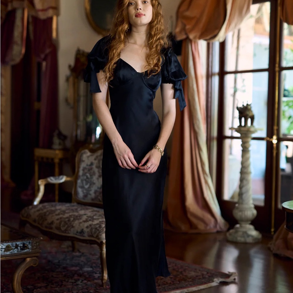 Selkie The Raven Poet Slip Dress size L